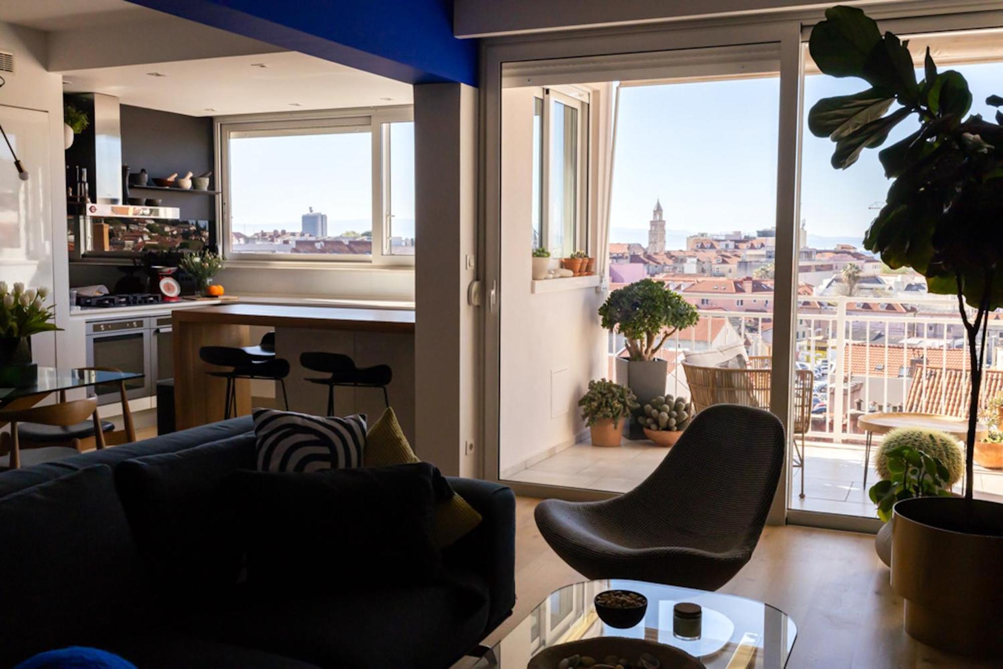 Апартаменты D'Art Penthouse Сплит Экстерьер фото